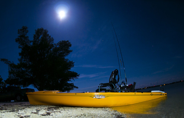 Moonlit-Hobie-Pro-Angler-620x396 July Fishing Report - Photo Review 2014 Reports Fishing Reports  