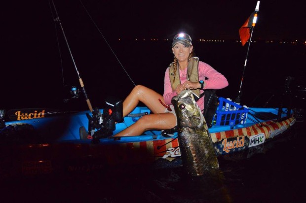 Christina-Weber-Tarpon-Fishing-Intrepid-Angler-620x412 Silver Blur - Chasing the Florida Tarpon Migration 2015 Reports Blog Fishing Reports  