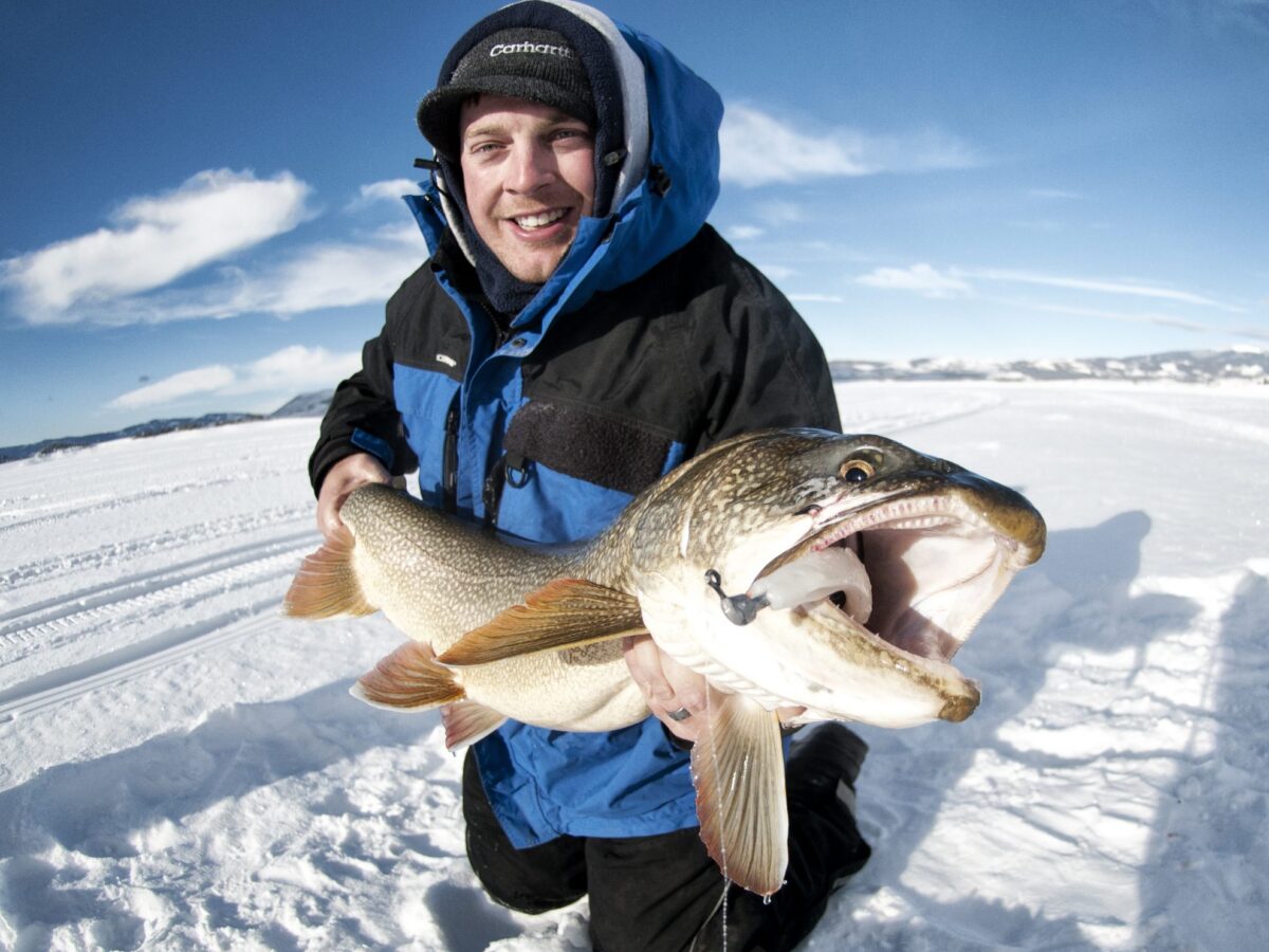 Ice Fishing Lake Trout in Granby, Colorado - The Intrepid Angler