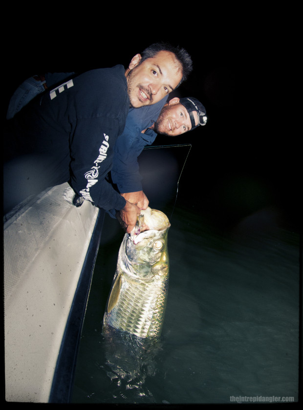 Phil-Hydra-Tarpon-3-620x838 Unexpected Guests - Late April Fishing Report Sanibel, Pine Island Sound, Fort Myers, Cape Coral 2014 Reports Fishing Reports  