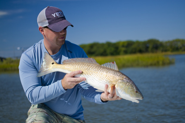 Yeti-Charleston-Redfish-620x413 Great Times In Low Country - Charleston Bay Shrimping & Red Fishing 2014 Reports Fishing Reports  